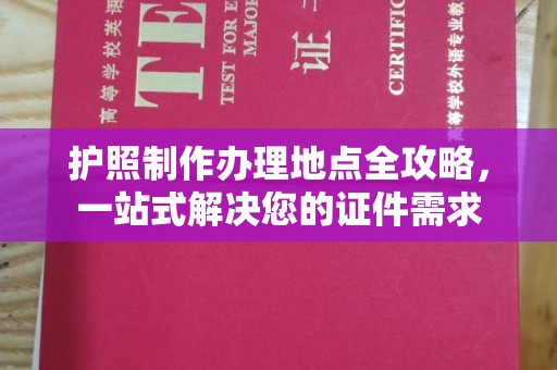 崖州护照制作办理地点全攻略，一站式解决您的证件需求