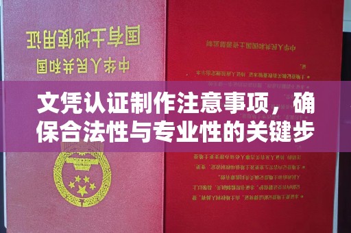 崖州文凭认证制作注意事项，确保合法性与专业性的关键步骤