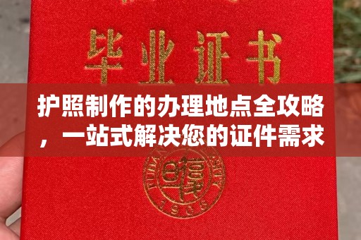崖州护照制作的办理地点全攻略，一站式解决您的证件需求