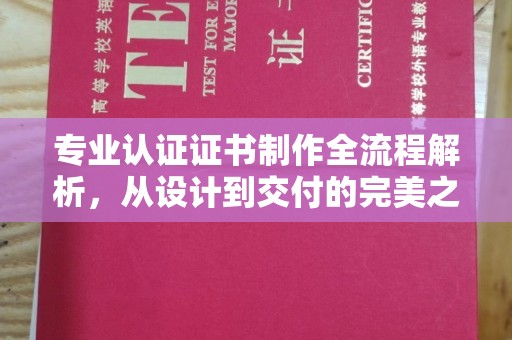 崖州专业认证证书制作全流程解析，从设计到交付的完美之旅