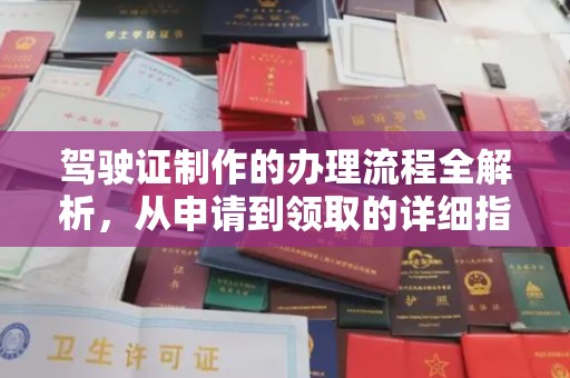 崖州驾驶证制作的办理流程全解析，从申请到领取的详细指南