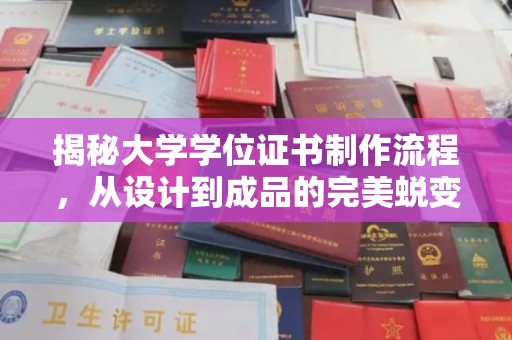 崖州揭秘大学学位证书制作流程，从设计到成品的完美蜕变