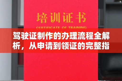 崖州驾驶证制作的办理流程全解析，从申请到领证的完整指南