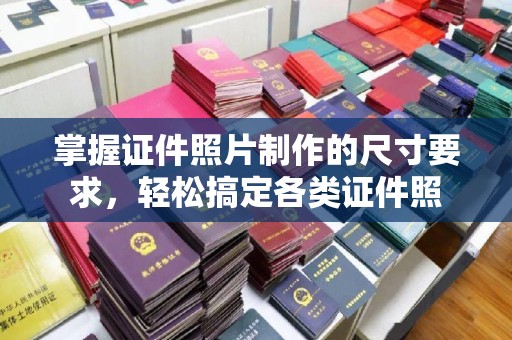 崖州掌握证件照片制作的尺寸要求，轻松搞定各类证件照
