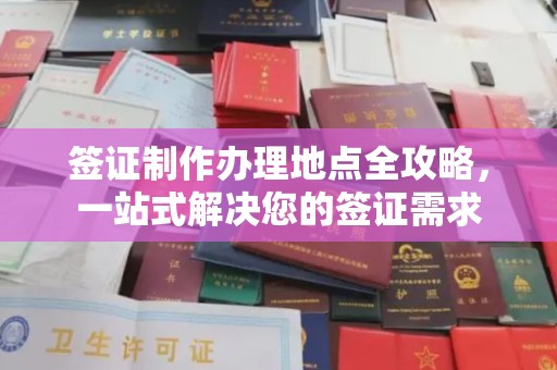 崖州签证制作办理地点全攻略，一站式解决您的签证需求